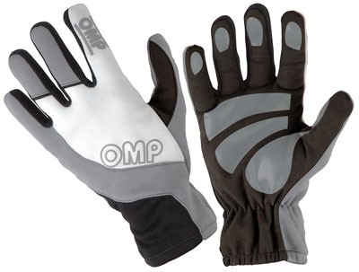 OMP RUSH Перчатки для картинга, серый , р-р 05