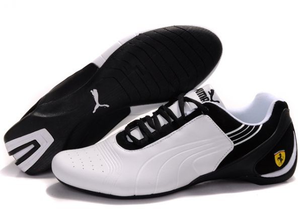 Puma Repli Cat III S, ботинки для картинга, черные с белым, р-р 43,5