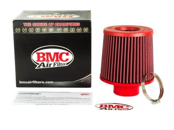BMC Фильтр  воздушный  двойной конус Ø100mm (Длина общ:183mm)