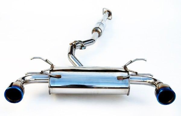 INVIDIA Выхлопная система Q300 (cat-back) для SUBARU BRZ / TOYOTA 86 Rolled Ti Tip