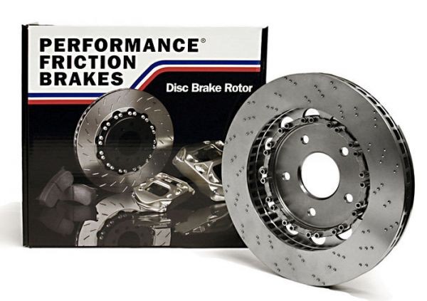 PERFORMANCE FRICTION  Диск тормозной передний для MITSUBISHI EVO 4-9