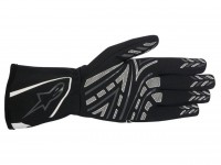 Alpinestars Перчатки детские для картинга Tech 1-K Race S, черно-белые