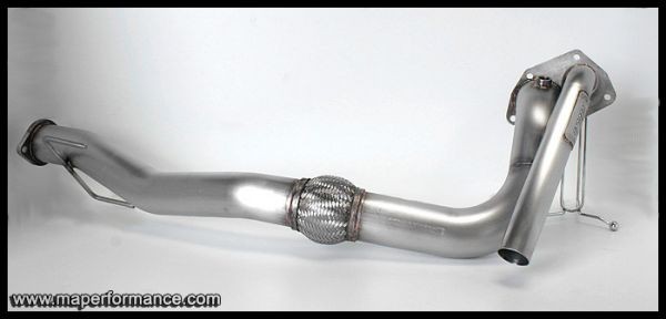 MAP Stainless Steel O2 Eliminator Downpipe for Evolution 8 & 9