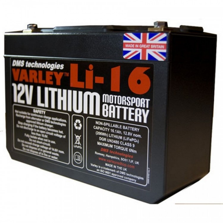 Аккумулятор литиевый Varley Red Top 16.1 (12V)