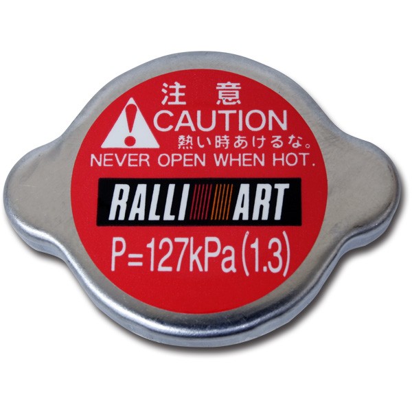 Ralliart Крышка радиатора, красн. 1,3kg/cm2