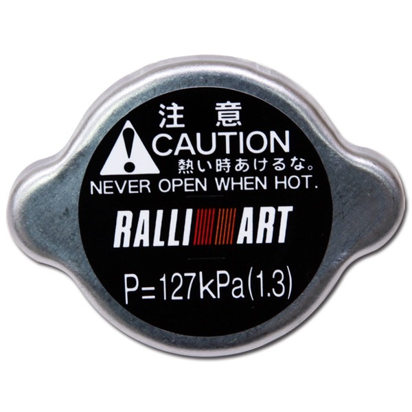 Ralliart Крышка радиатора, черн. 1,3kg/cm2