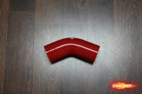 Силиконовый патрубок 45 градусов 3" (76мм)
