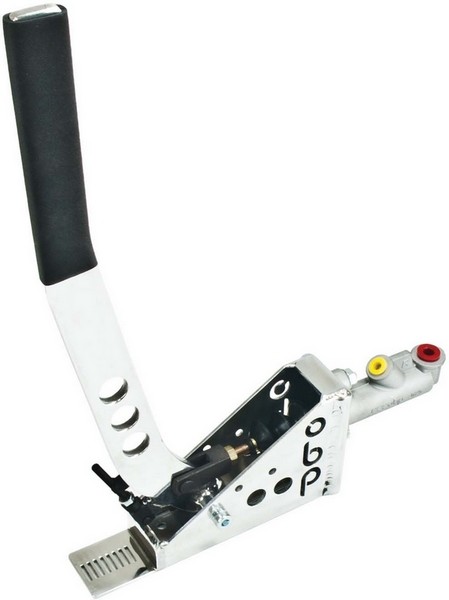 OBP MOTORSPORT Ручник гидравлический, алюминиевый, вертикальный, с блокировкой