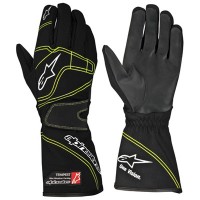 Alpinestars Перчатки для картинга Tempest, черно-желтые, р-р XL