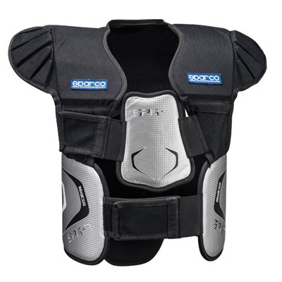 Sparco Жилет SPK-7 для защиты рёбер, черный, р-р XXS