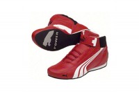 Puma Kart Cat Mid II Pro, ботинки для картинга, алые с белым, р-р 36