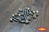 Шпильки колесные резьба накатанная с гайкой 60мм