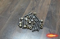 Шпильки колесные резьба накатанная с гайкой 80мм