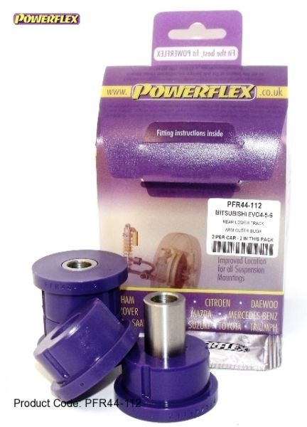 POWERFLEX Сайлентблоки наружные зад. поперечного рычагов (к кулаку) EVO 6-9