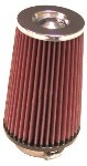 K&N Фильтр воздушный 16.5x11.5x12.5см, вход 76мм (3")