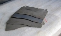 Термопластины 1мм. для суппортов Brembo (1к-т=4шт.)