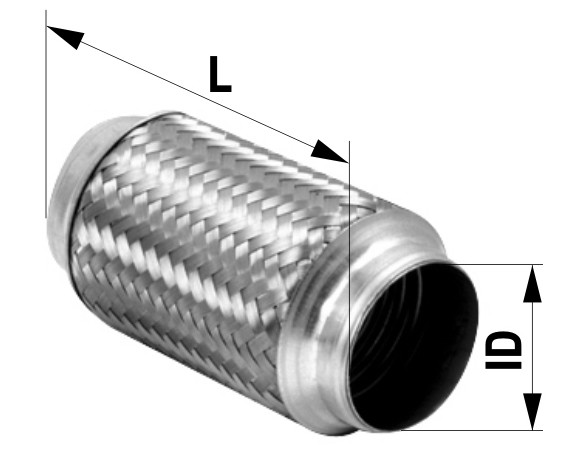 Fenno Steel Гофра (l = 102 мм, id = 76,5 мм)