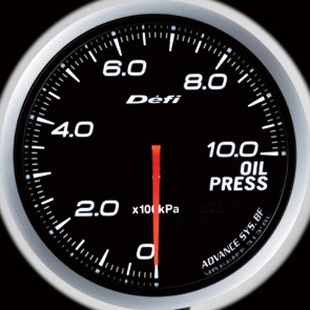 DEFI Advance BF  Oil Press.Meter 60 ADV-BF, BLK