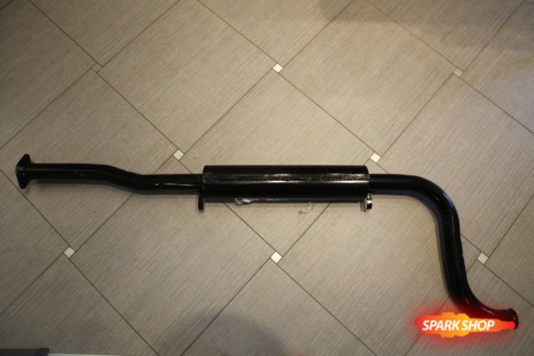 Резонатор прямоточный Stinger (Тюнинг) 2110-12 16V труба 53мм выход 51мм