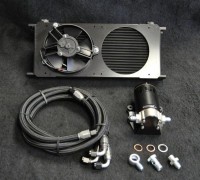 SSP Evo X MR Front Mount Transmission Cooler