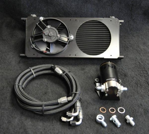 SSP Evo X MR Front Mount Transmission Cooler
