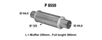 Fenno Steel Глушитель 250 мм (d = 120, id = 64,0 мм)