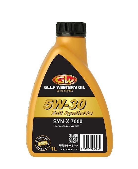 GULF WESTERN OIL Моторное масло SYN-X 7000 5W-30 1л