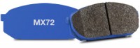 Колодки передние Endless MX72 для EVO 5-10 RS, Ralliart (50-700гр)