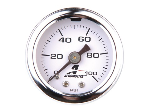 AEROMOTIVE Манометр 0-100psi
