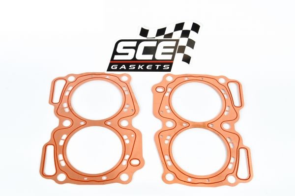 SCE Прокладки ГБЦ Subaru EJ257 100mm , 1mm (c газовым кольцом)