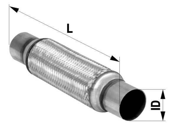 Fenno Steel Гофра (l = 305 мм, id = 63,5 мм)