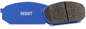 Колодки передние Endless NS97 для new-WRX (GH8)/ Forester SG5-9 (0-500гр)