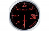 DEFI Advance BF Fuel Press.Meter 60 ADV-BF, Red