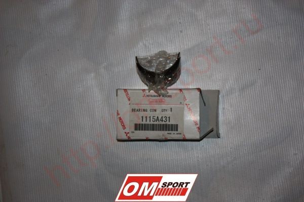MMC Вкладыши шатунные (уплотнненные, STD 2, фиолет) 2 шт 4G63