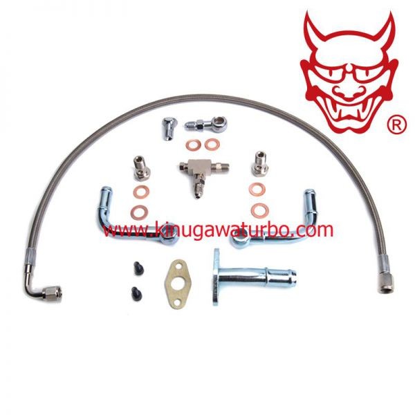 Kinugawa Turbo oil & Water Kit Mitsubishi TD05 TD06 M10xP1.25
